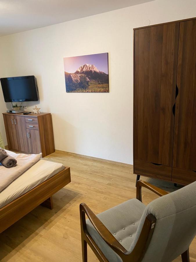 Ferienwohnung Wetterstein Lermoos Luaran gambar