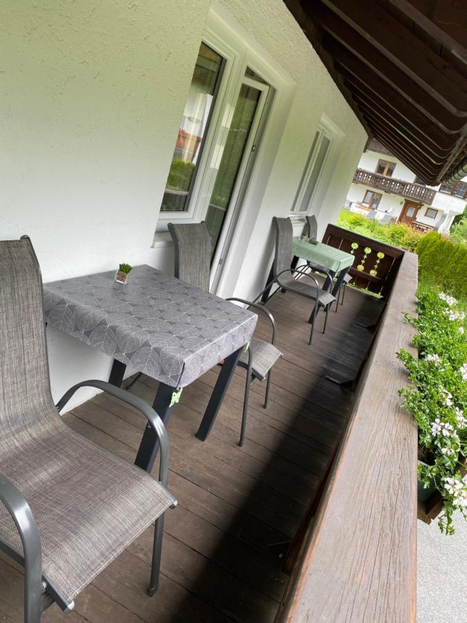 Ferienwohnung Wetterstein Lermoos Luaran gambar